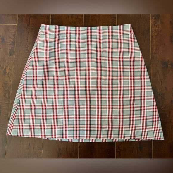 E.LAND Plaid Miniskirt - Picture 1 of 4